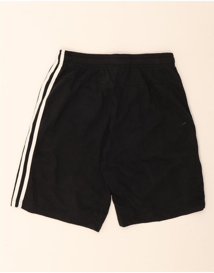 Pantaloni scurți sport pentru bărbați Adidas, bumbac mediu negru