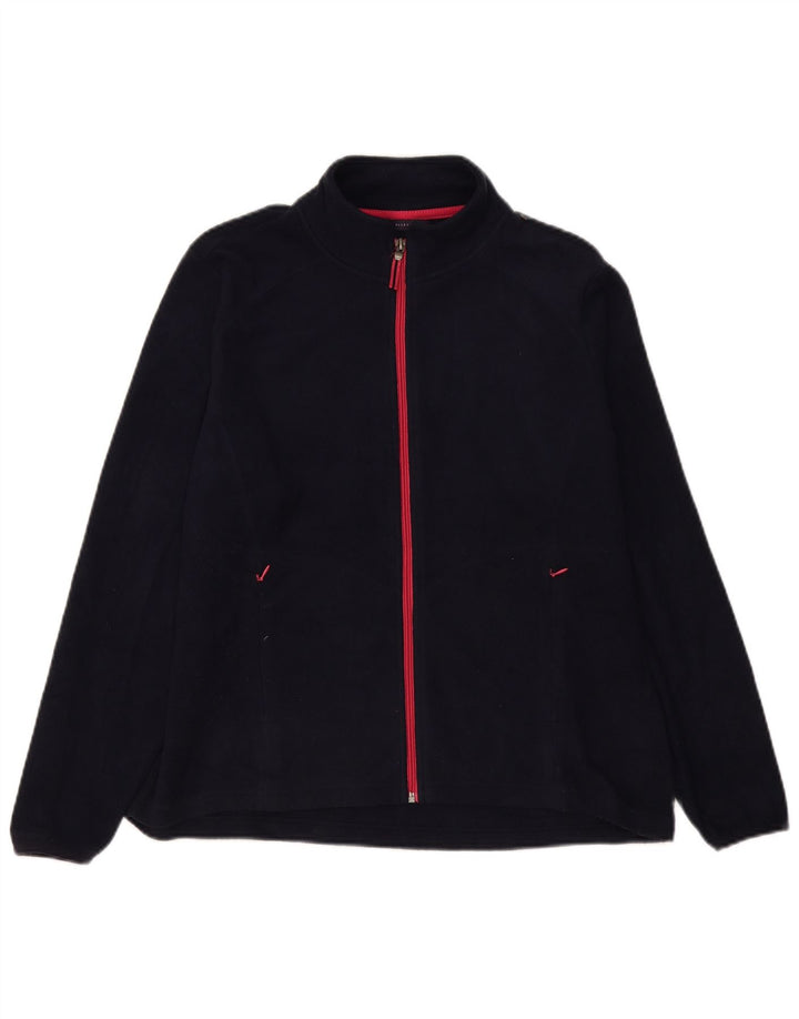 Pulover din lână pentru femei Marks & Spencer UK 18 XL bleumarin poliester