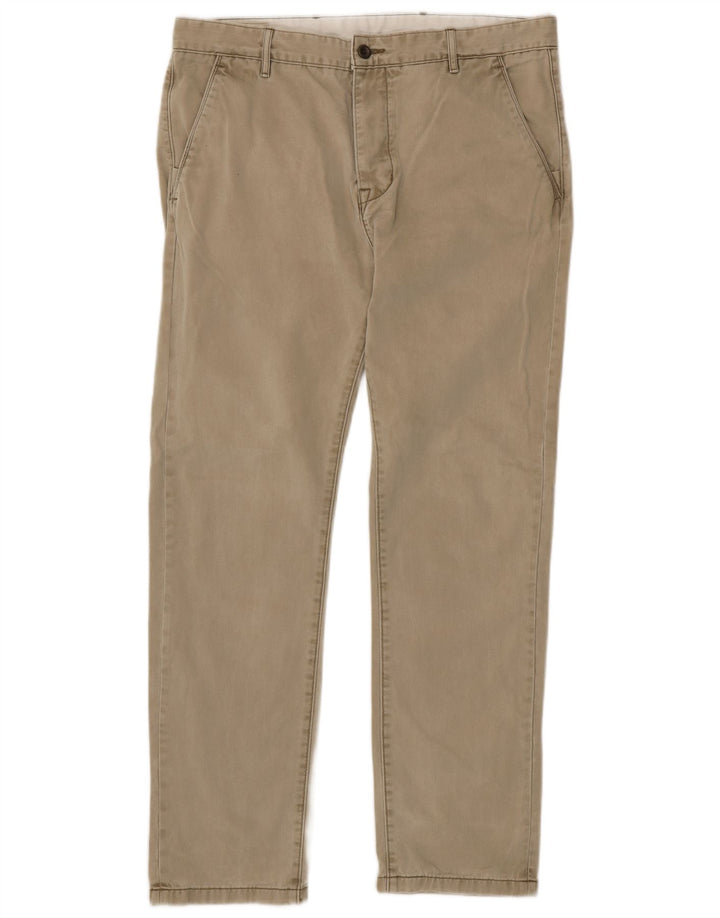 Pantaloni chino drepti pentru bărbați Levi's W36 L32 bej
