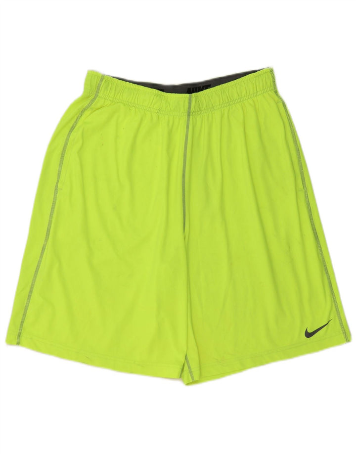 Pantaloni scurți sport Nike Dri Fit pentru bărbați, mari, verde, poliester