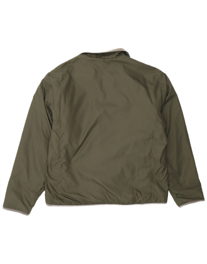 Jachetă reversibilă Napapijri Geographic pentru bărbați UK 40 Large Khaki