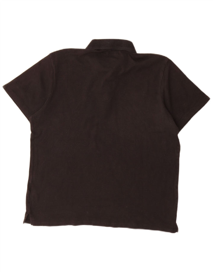 Tricou polo pentru bărbați Dkny, mare, negru, bumbac