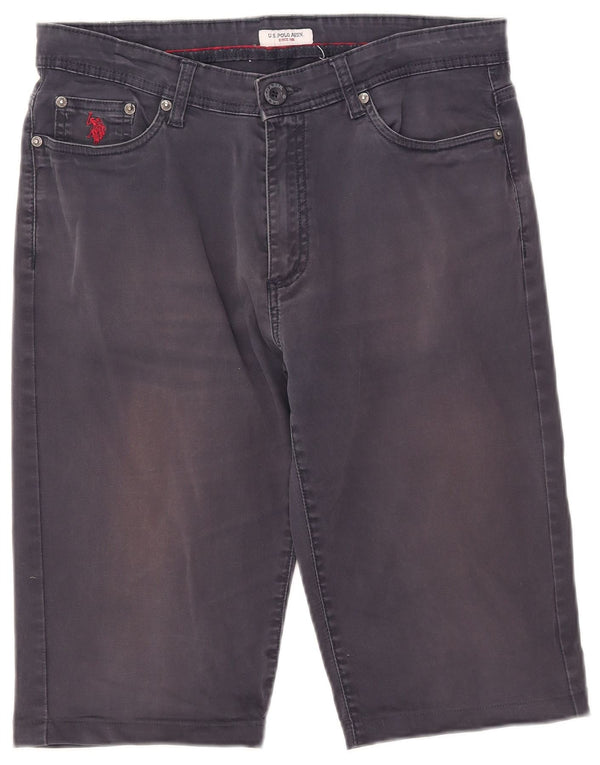 U.S. Polo Assn. Mens Bermuda Shorts IT 50 Large W32 Navy Blue