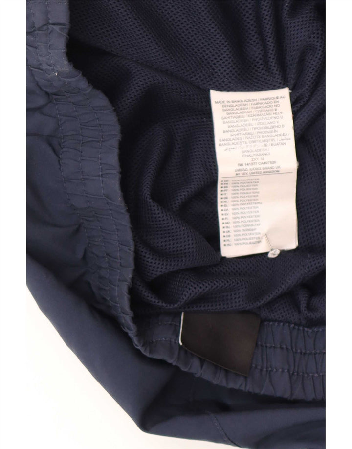 Pantaloni de trening pentru bărbați Umbro Pantaloni de jogging mari poliester bleumarin
