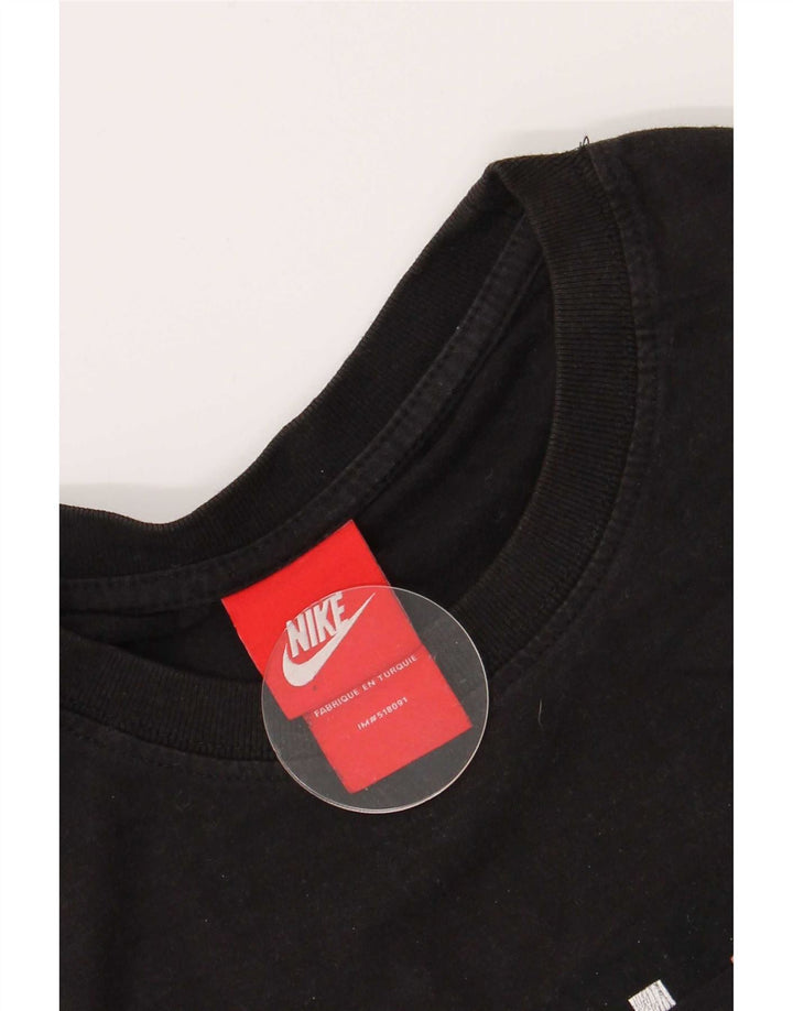 Tricou grafic Nike pentru bărbați Top mare negru