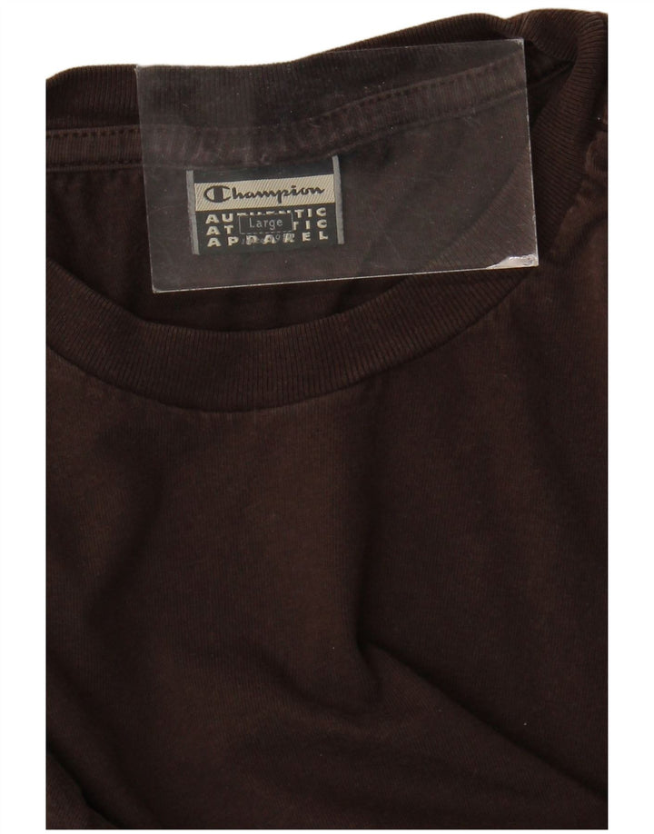 Tricou pentru bărbați Champion Top mare maro