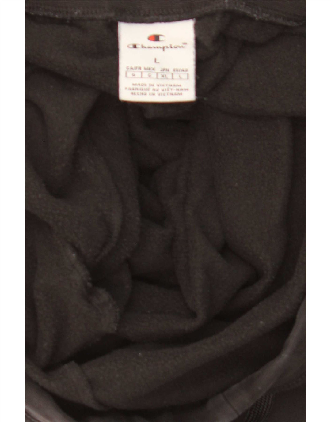 Pantaloni de trening pentru bărbați Champion Pantaloni de jogging mari negri