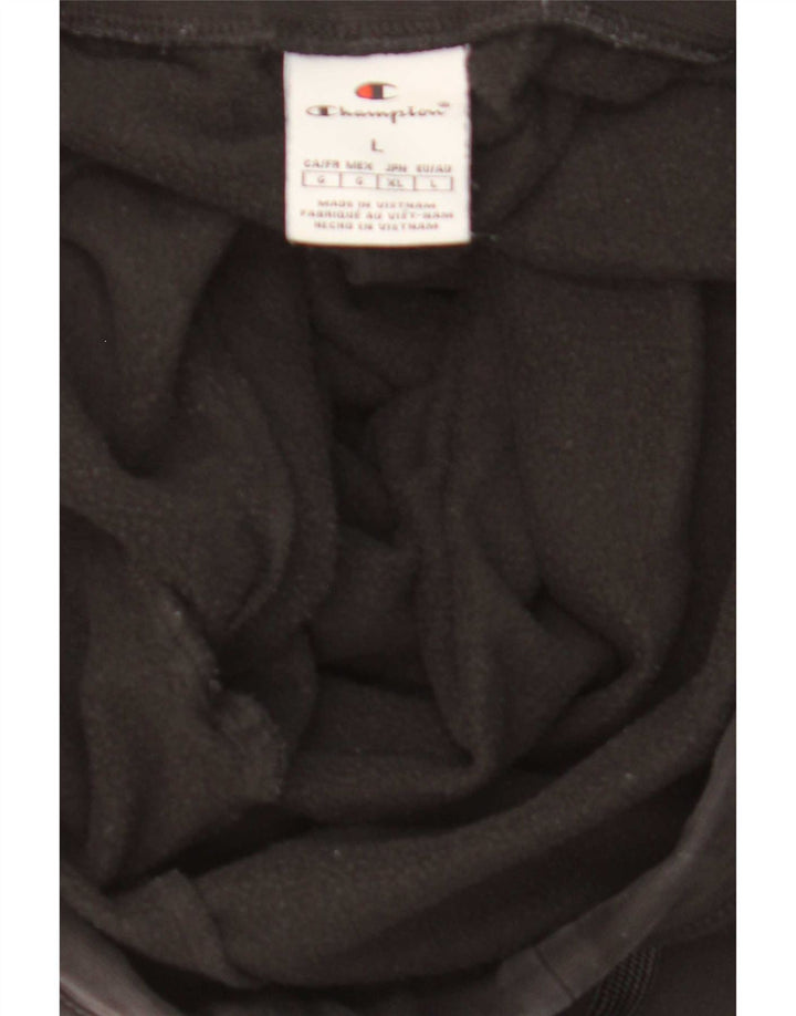 Pantaloni de trening pentru bărbați Champion Pantaloni de jogging mari negri