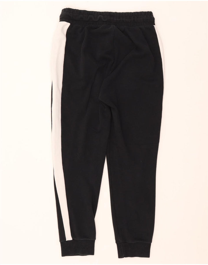 Pantaloni de trening PUMA pentru femei Joggeri UK 6 XS Bumbac negru color bloc