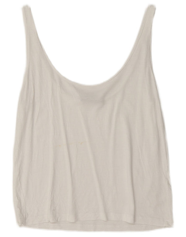 Bluză fără mâneci pentru femei Zara UK 10 Small White
