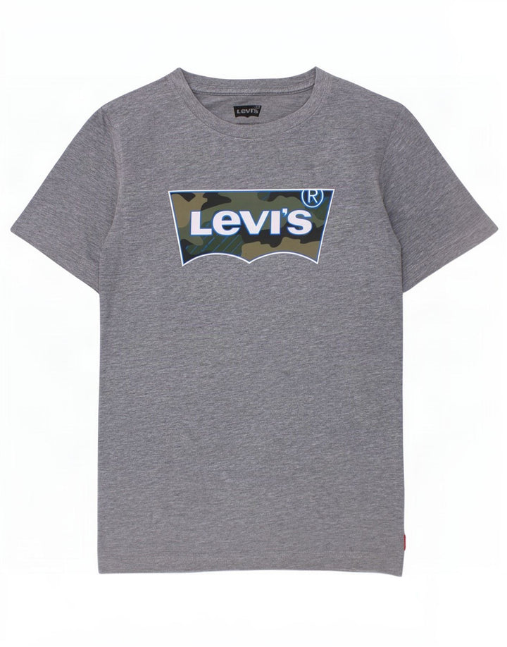 Tricou grafic pentru băieți Levi's Top 13-14 ani gri
