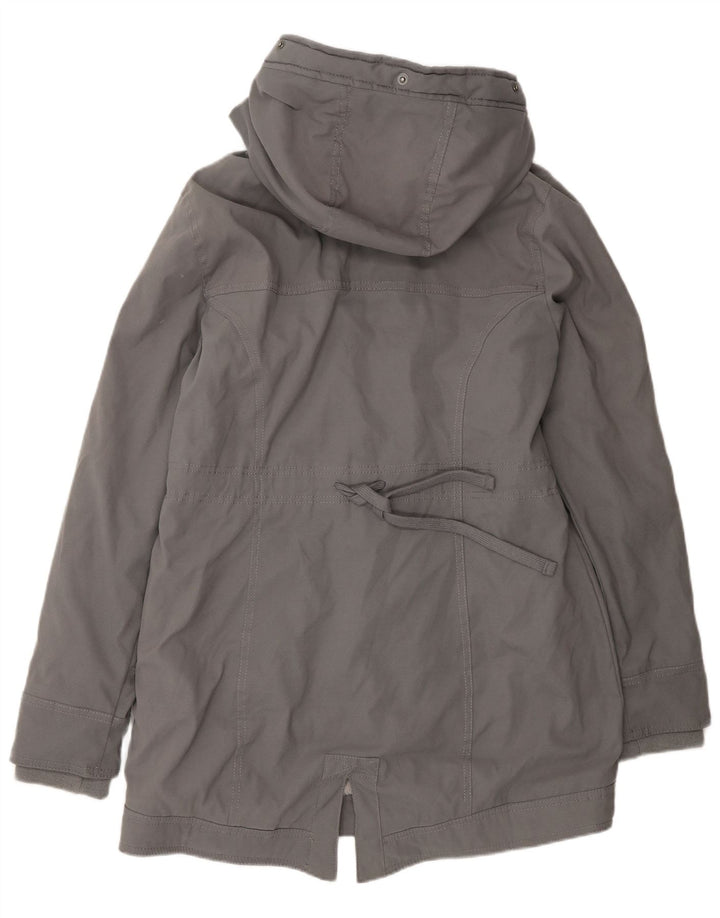 Jachetă Parka Sherpa pentru femei Hollister UK 14 Medium Gri Poliester