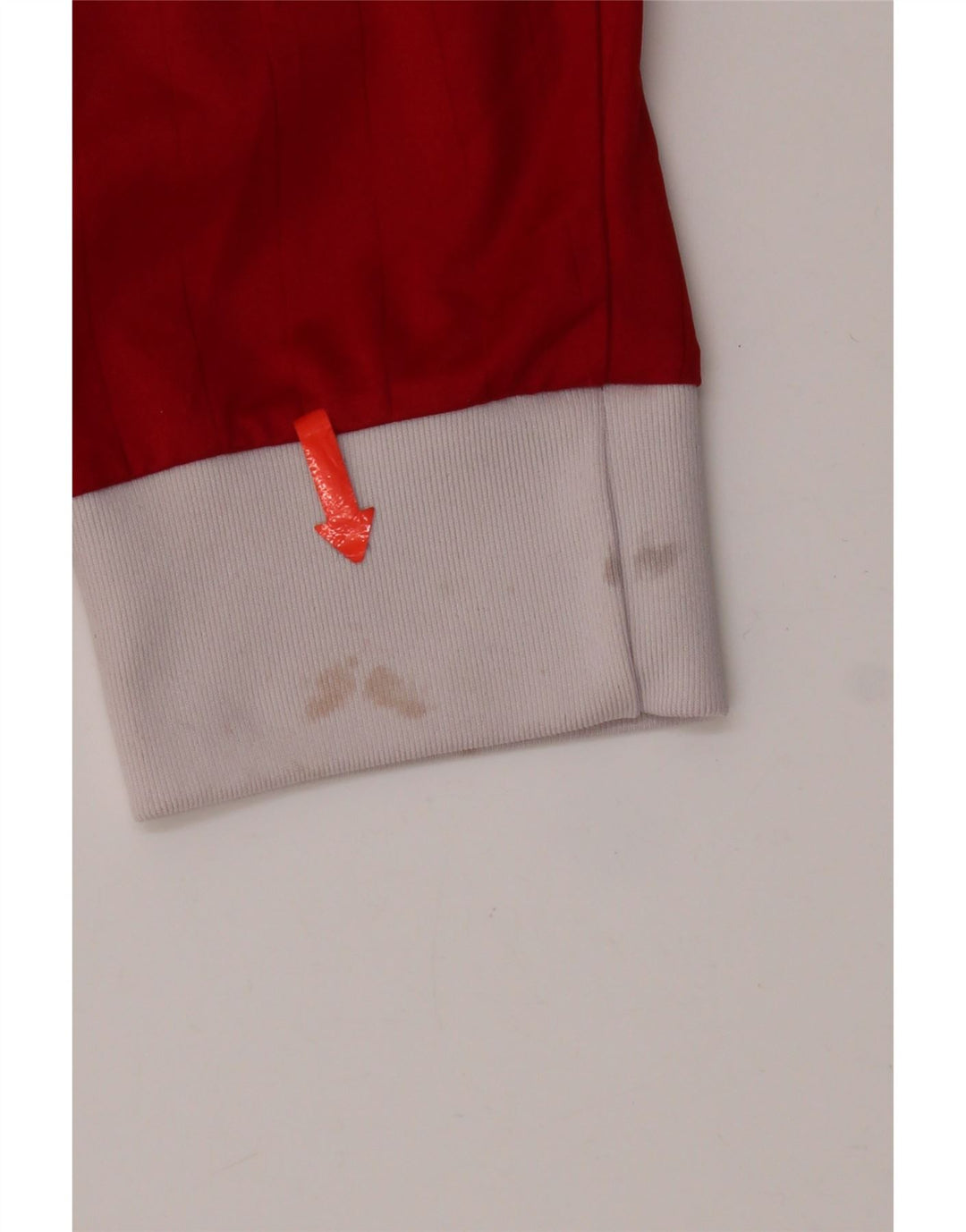 Adidas pentru bărbați Climalite Top cu mânecă lungă 2XL poliester roșu