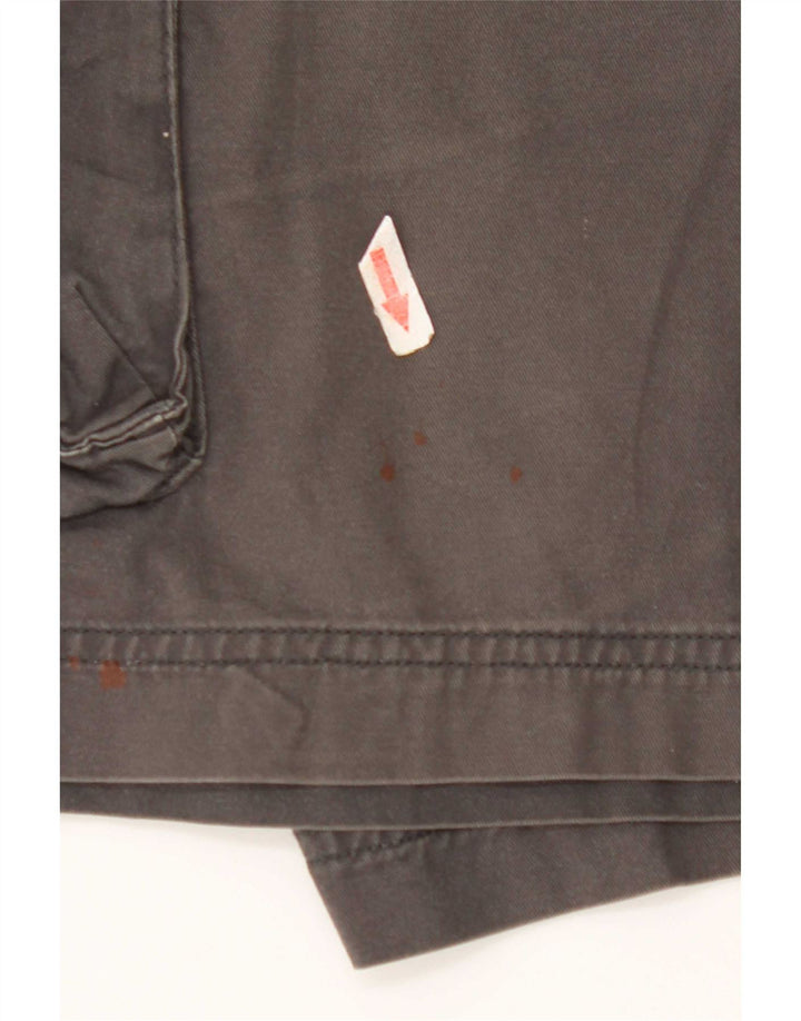 Pantaloni scurți cargo Nike pentru bărbați W34, bumbac, gri mare