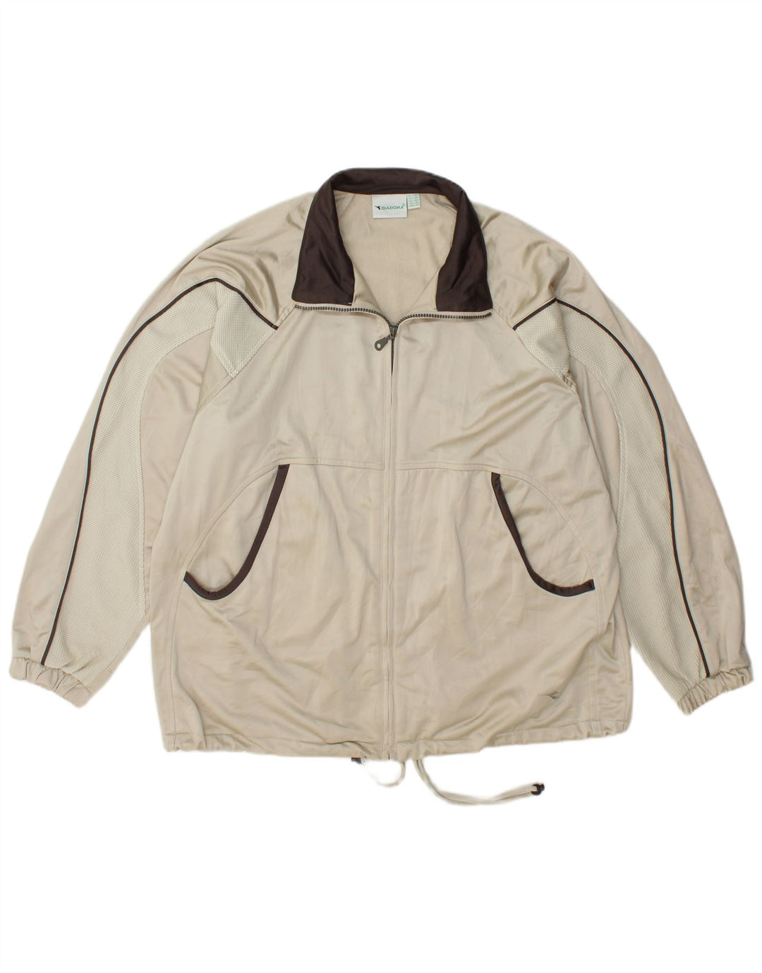 Jachetă de trening supradimensionată pentru femei DIADORA UK 16 Poliester verde mare