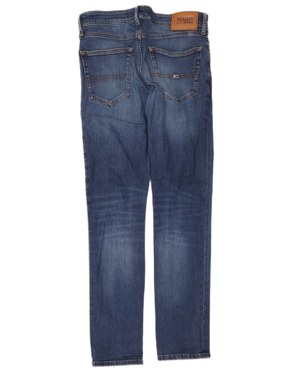 Blugi slim pentru bărbați Tommy Hilfiger W32 L32 bumbac albastru