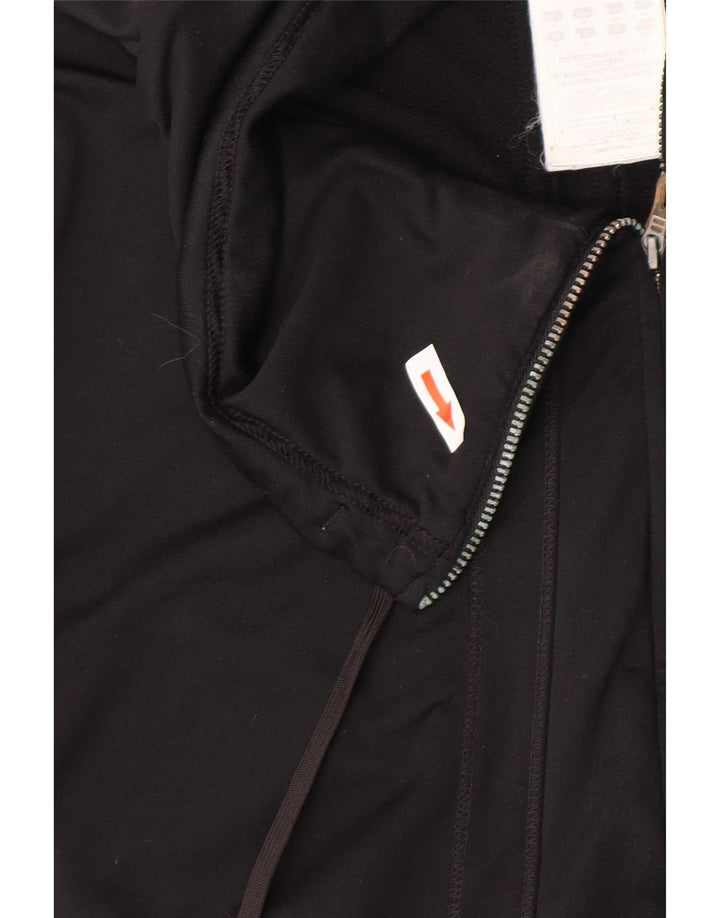 Jachetă de top pentru trening Adidas Clima 365 pentru femei UK 14 Poliester mediu negru