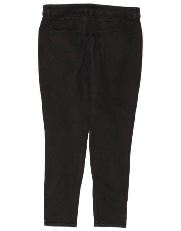 Blugi skinny pentru femei Marks & Spencer UK 14 Large W34 L27 Bumbac negru
