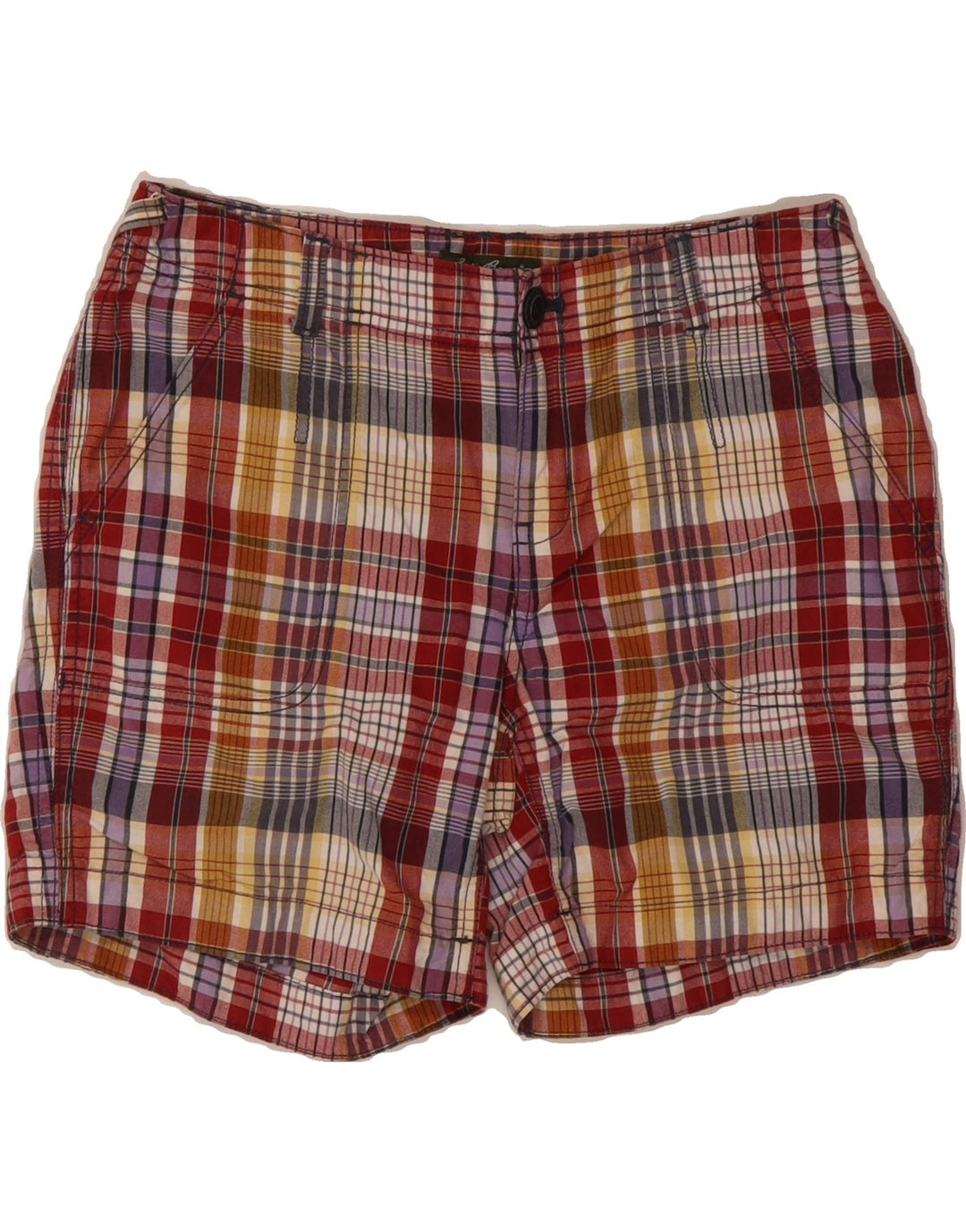 EDDIE BAUER Womens Mercer Fit Chino Shorts US 6 Medium W30  Multicoloured Vintage Eddie Bauer and Second-Hand Eddie Bauer from Messina Hembry 