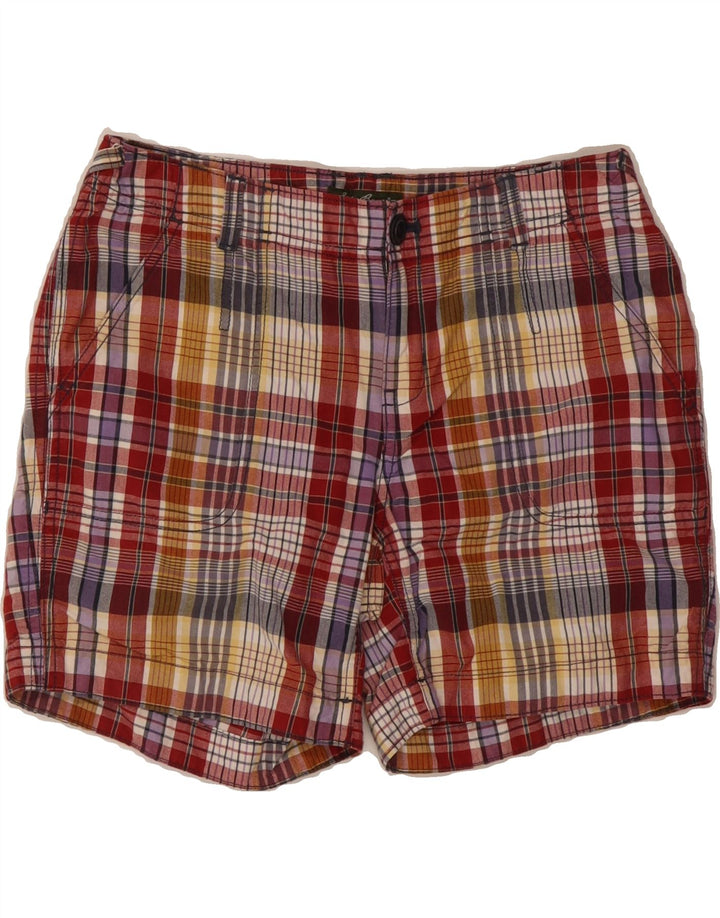 EDDIE BAUER Womens Mercer Fit Chino Shorts US 6 Medium W30  Multicoloured Vintage Eddie Bauer and Second-Hand Eddie Bauer from Messina Hembry 