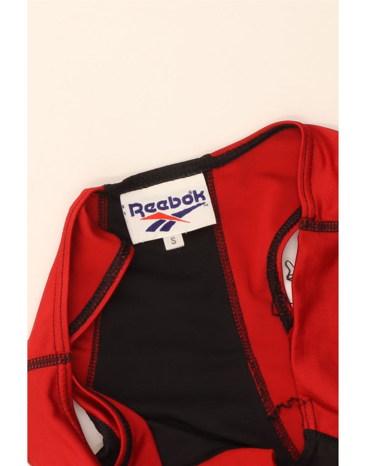 Costume de baie Reebok pentru femei UK 10 Small Black Colorblock Poliester