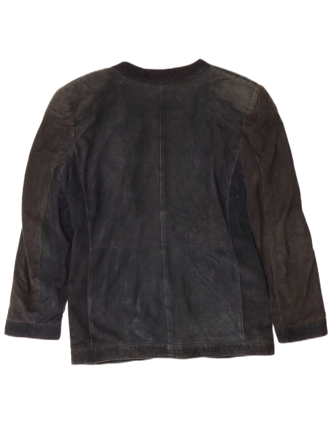 Jacheta de piele intoarsa pentru femei Nazareno Gabrielli IT 44 Medium Bleumarin