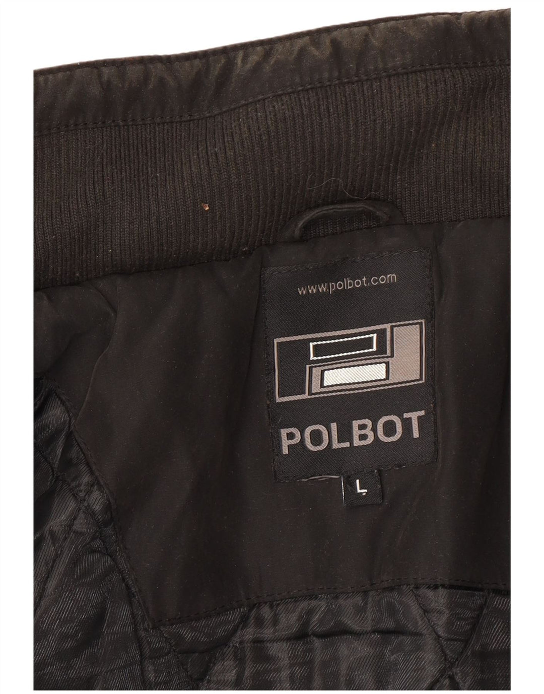 Polbot Bomber Jacket pentru bărbați UK 40, mare, negru, poliester