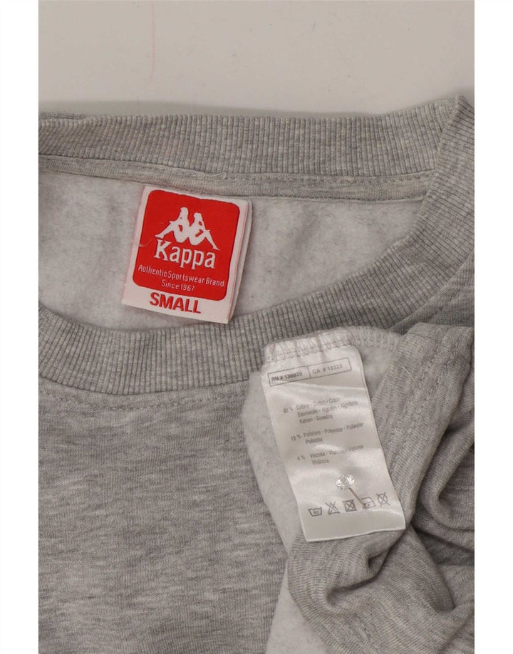 Pulover de hanorac supradimensionat pentru femei Kappa UK 10, mic, gri, pete