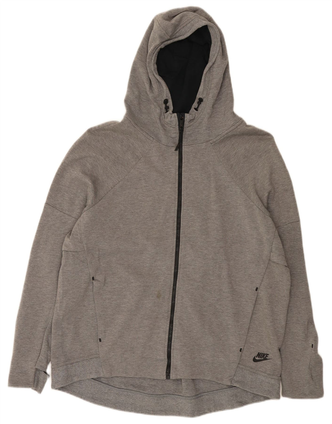Pulover Nike pentru bărbați, cu fermoar, XL, bumbac gri