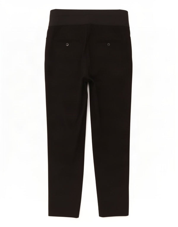 Gap Womens Maternity Slim Cropped Trousers US 8 Medium W30 L28 Black Cotton