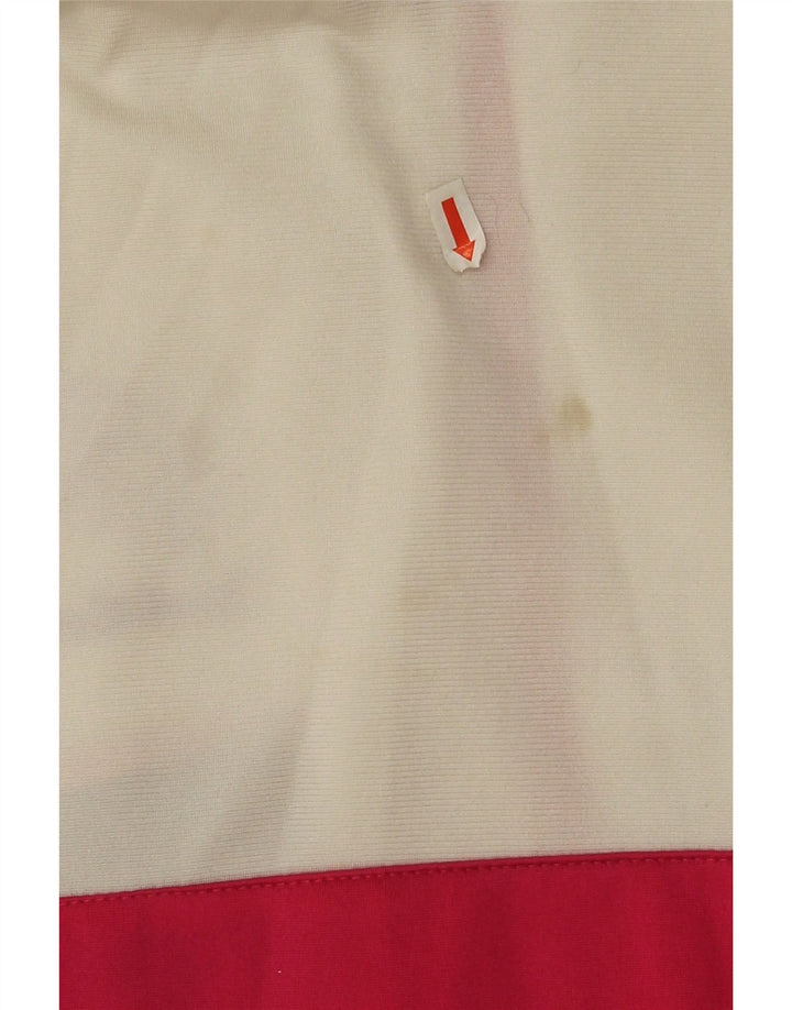 Trening grafic pentru bărbați Lotto Jachetă de top, roz mediu, poliester color bloc