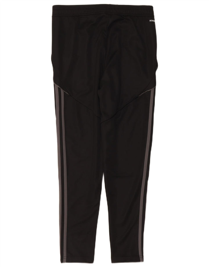 Pantaloni de trening Adidas Aeroready Slim Fit pentru bărbați, poliester mediu negru