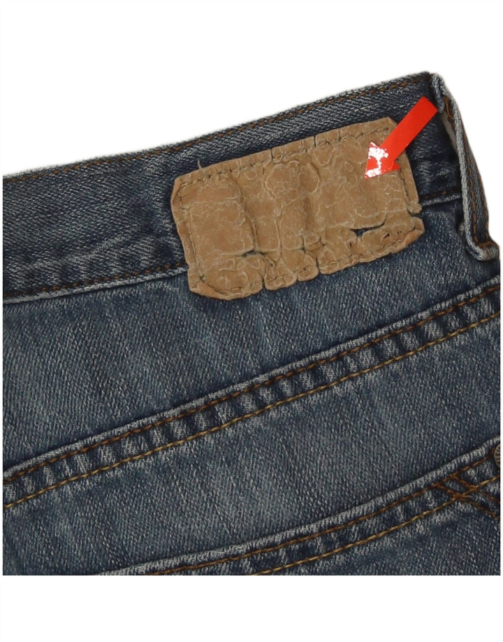 Blugi drepti pentru femei Calvin Klein W30 L30 Bumbac albastru