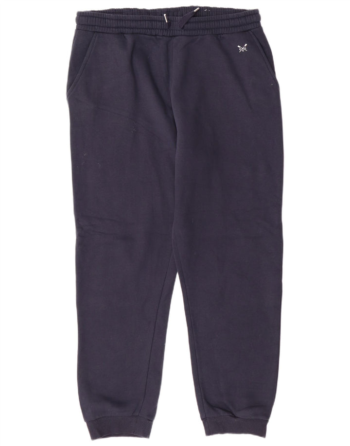 CREW CLOTHING Femei Trening Pantaloni Joggeri UK 14 Mare Bleumarin