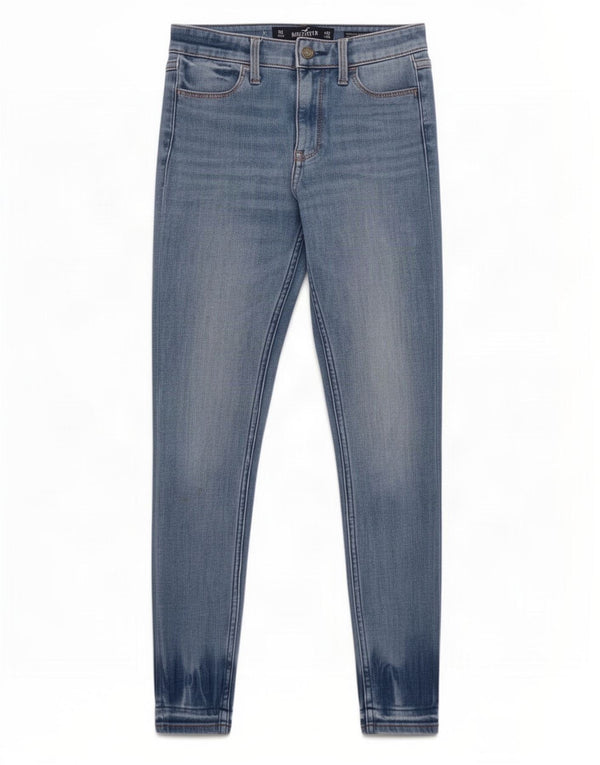 Hollister Womens High Rise Skinny Jeans US 0 XS W24 L26 Blue