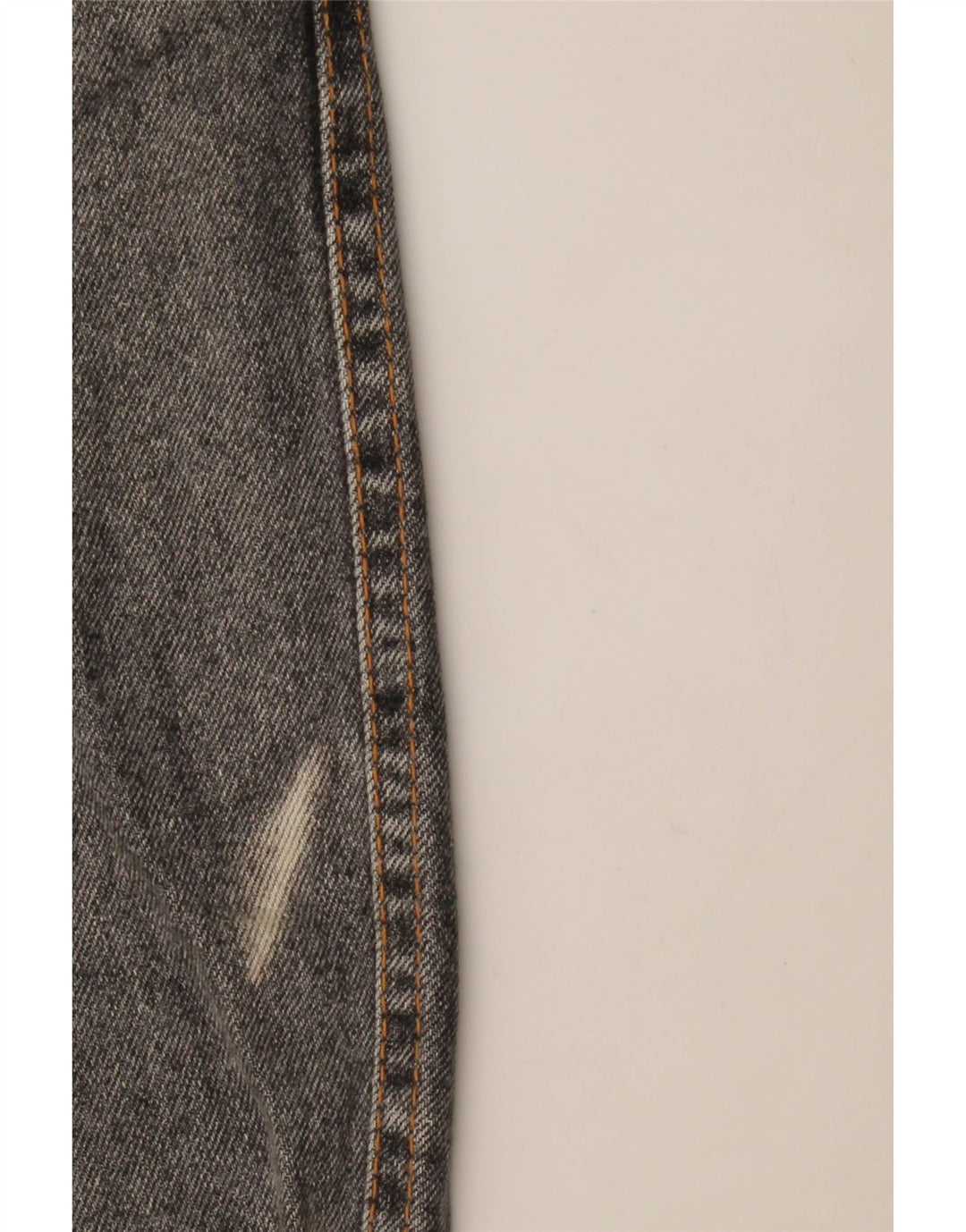 Blugi conici vintage pentru femei cu talie înaltă IT 46 Large W28 L29 Bumbac gri