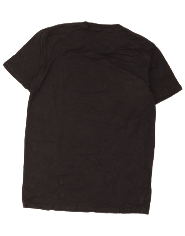 Tricou grafic pentru bărbați Volcom Top mic, negru, bumbac