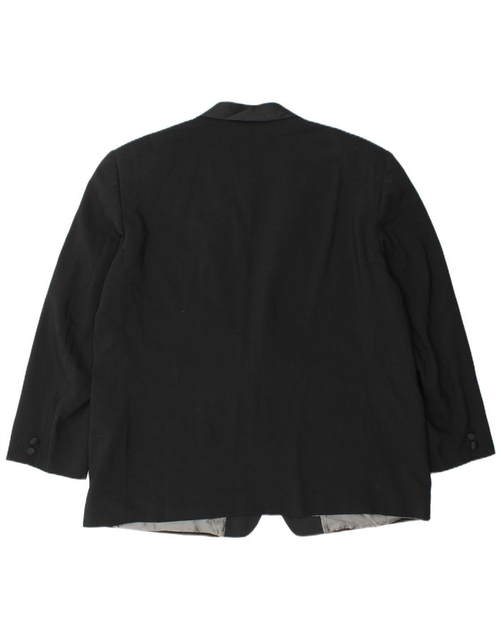 Jachetă Lebole pentru bărbați cu 1 buton, UK 42 XL, negru