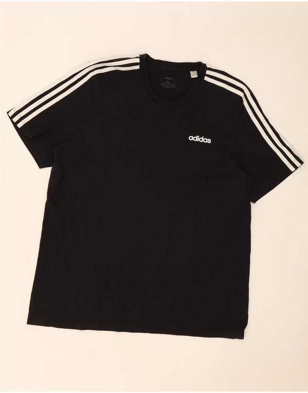 Tricou pentru bărbați Adidas Top XL bumbac negru