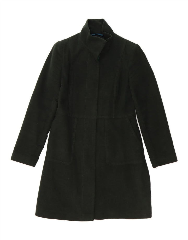 WHITE STUFF Womens Overcoat UK 10 Small Green Cotton Vintage White Stuff and Second-Hand White Stuff from Messina Hembry 