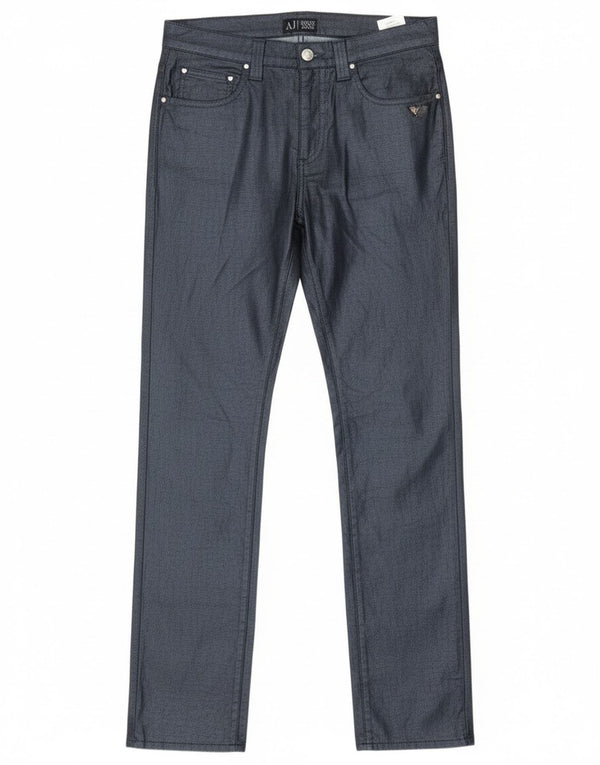 Blugi slim pentru femei Armani W29 L32 bumbac bleumarin