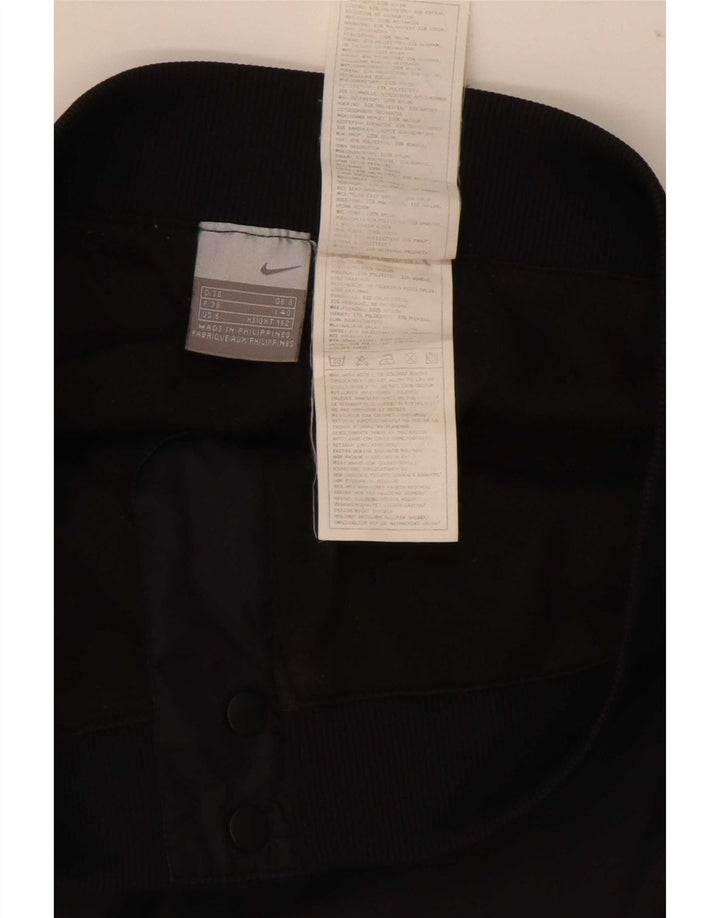 Pantaloni Capri Nike pentru femei UK 8 Small W30 L20 Nylon negru