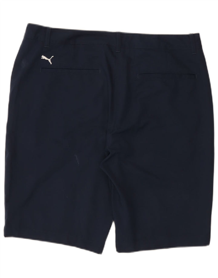 Pantaloni scurți chino pentru bărbați Puma W34, mari, poliester, albastru