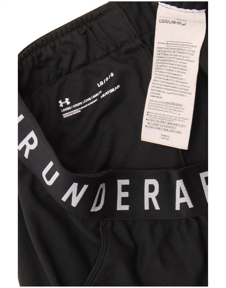 UNDER ARMOUR Pantaloni scurti sport pentru femei Heat Gear Graphic UK 14 Large Black