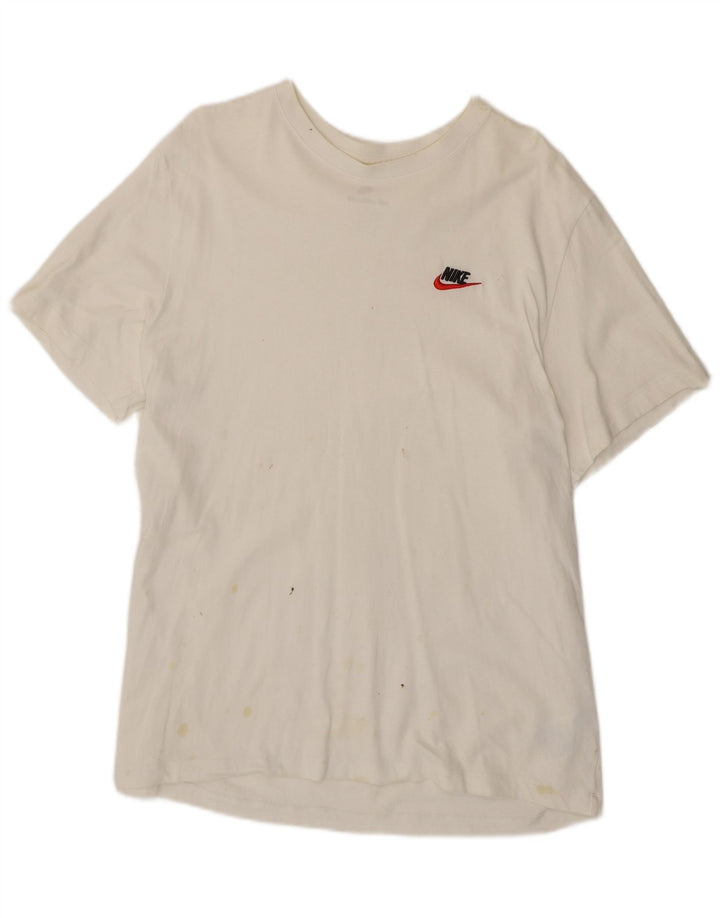 Tricou pentru bărbați Nike Top XL Bumbac alb