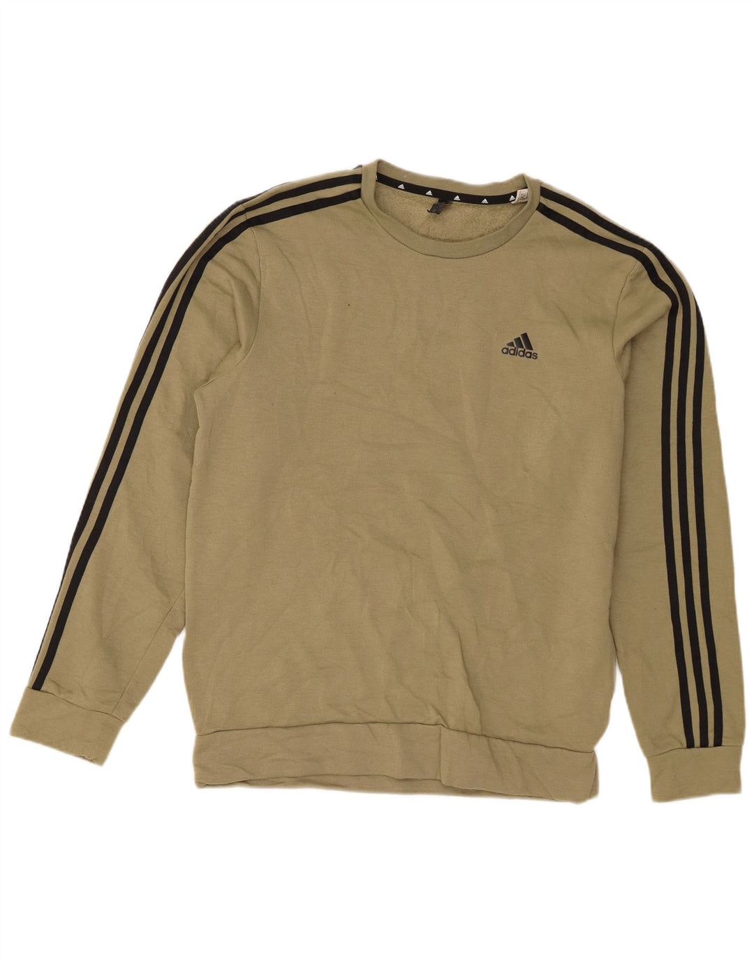 Pulover Adidas Primegreen pentru bărbați, poliester mediu kaki
