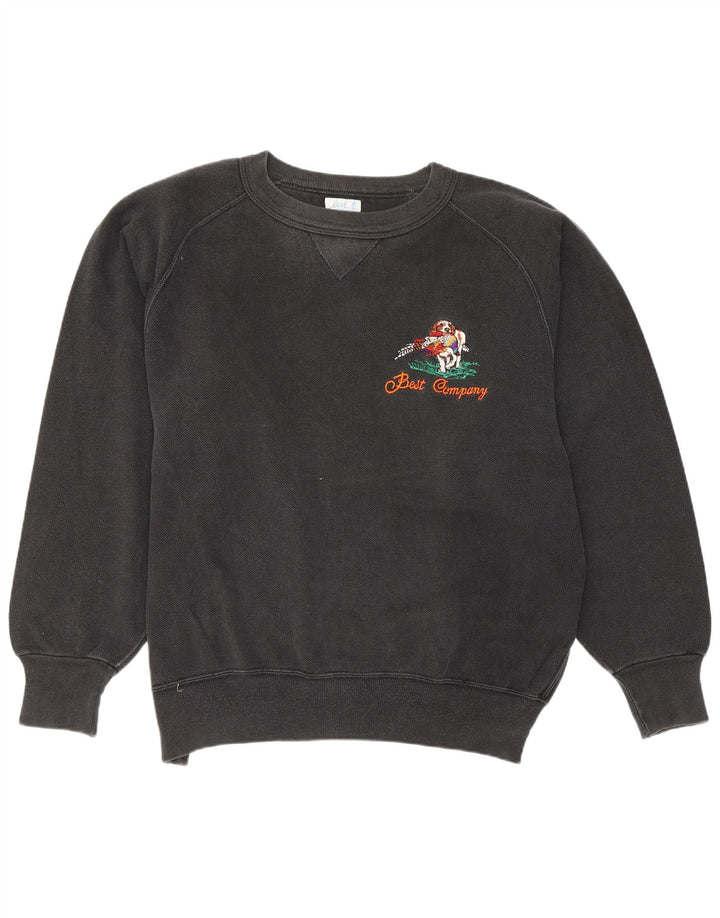 Hanorac pentru bărbați Best Company Jumper mare, negru, bumbac