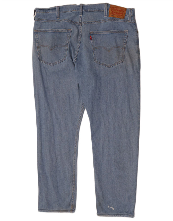 Blugi conici pentru bărbați Levi's 502 W38 L32 Bumbac albastru