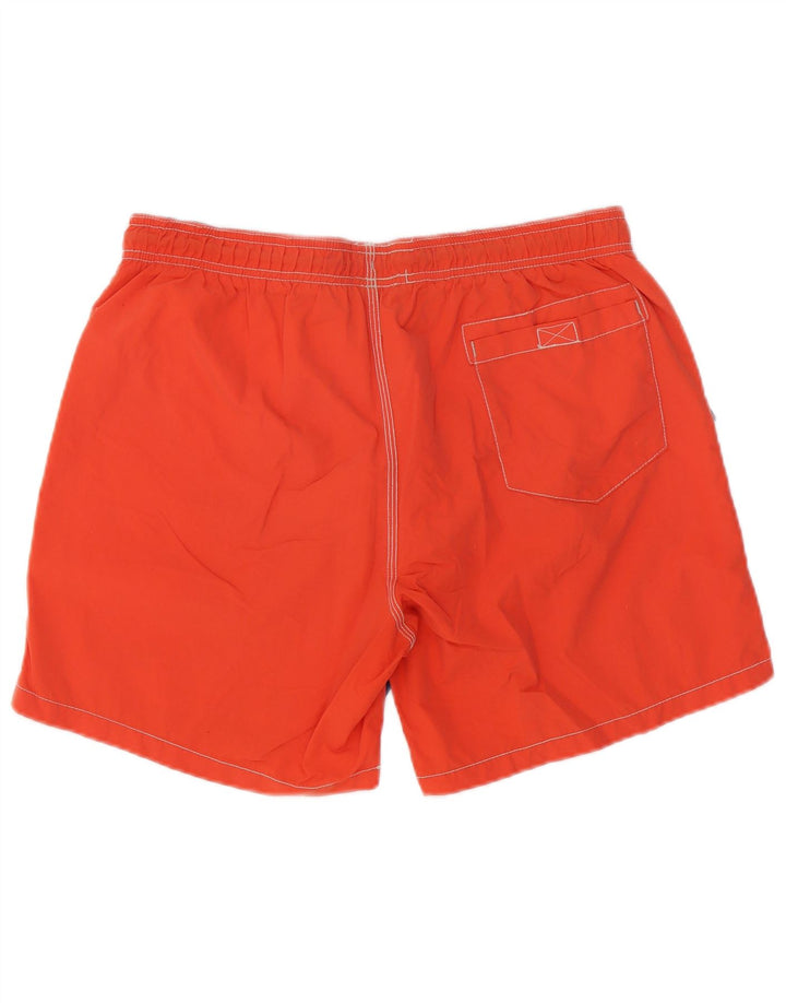 Pantaloni scurți de înot Napapijri pentru bărbați, poliester portocaliu mare