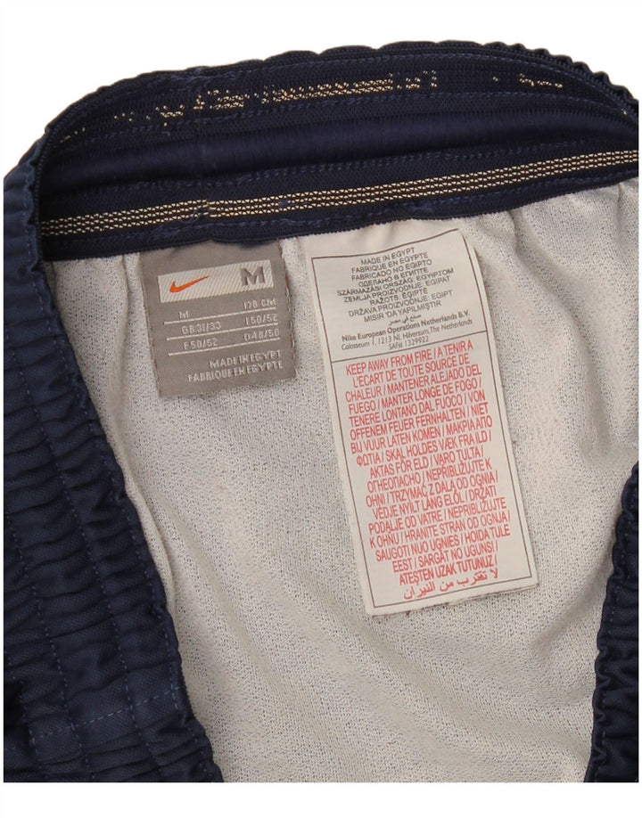 Pantaloni scurți sport NIKE pentru bărbați, poliester, albastru, mediu